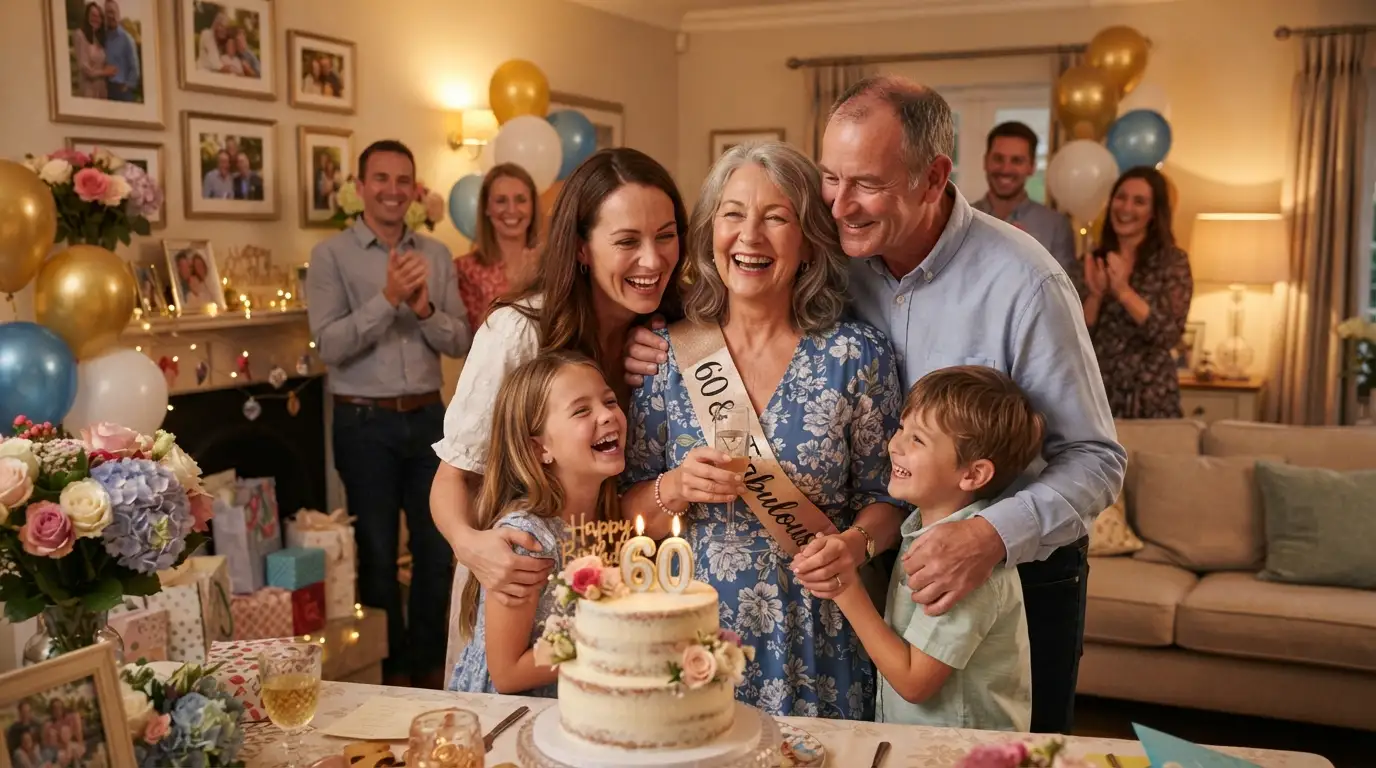 60th Birthday Wishes for Family
