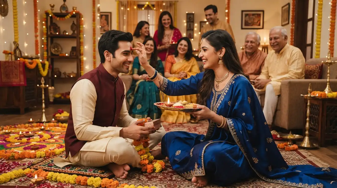 Bhai Dooj Celebration Greetings