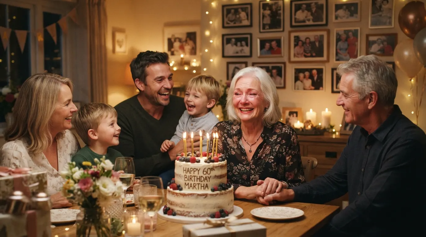 Emotional 60 Year Birthday Wishes
