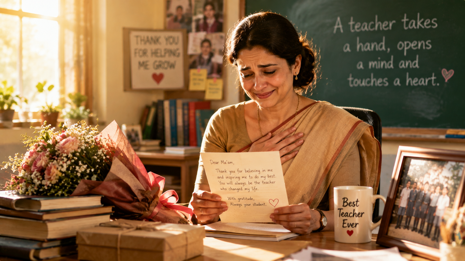 Emotional Teacher Day Wishes