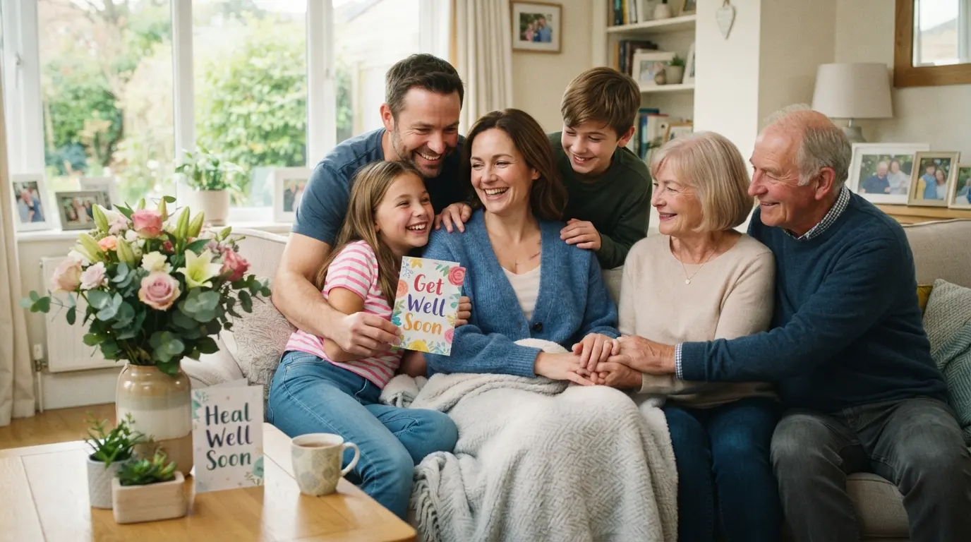 Family Healing Wishes After Surgery