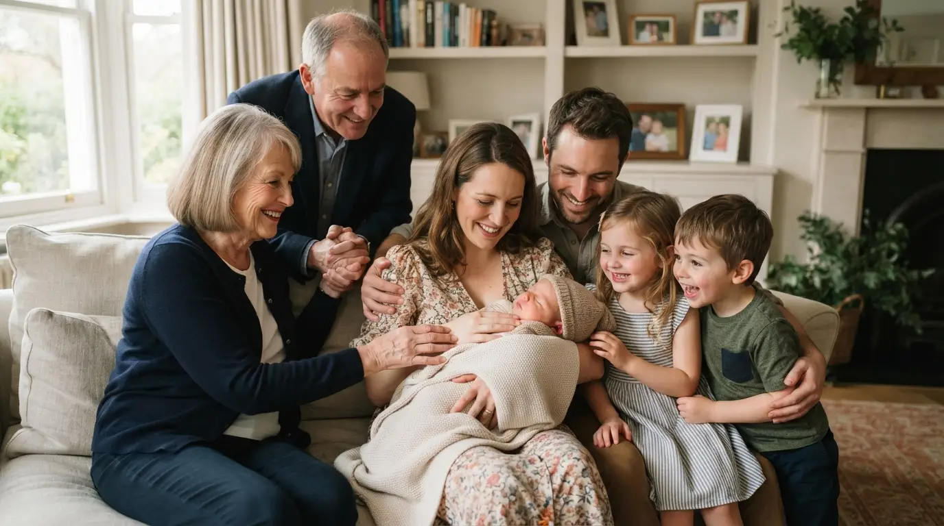 Family Wishes for the New Baby