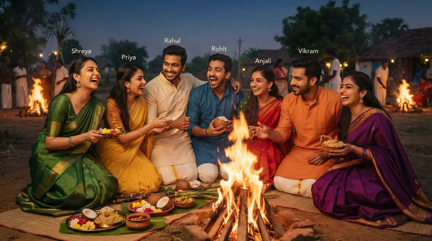 Friendship Hppy Bhogi Wishes