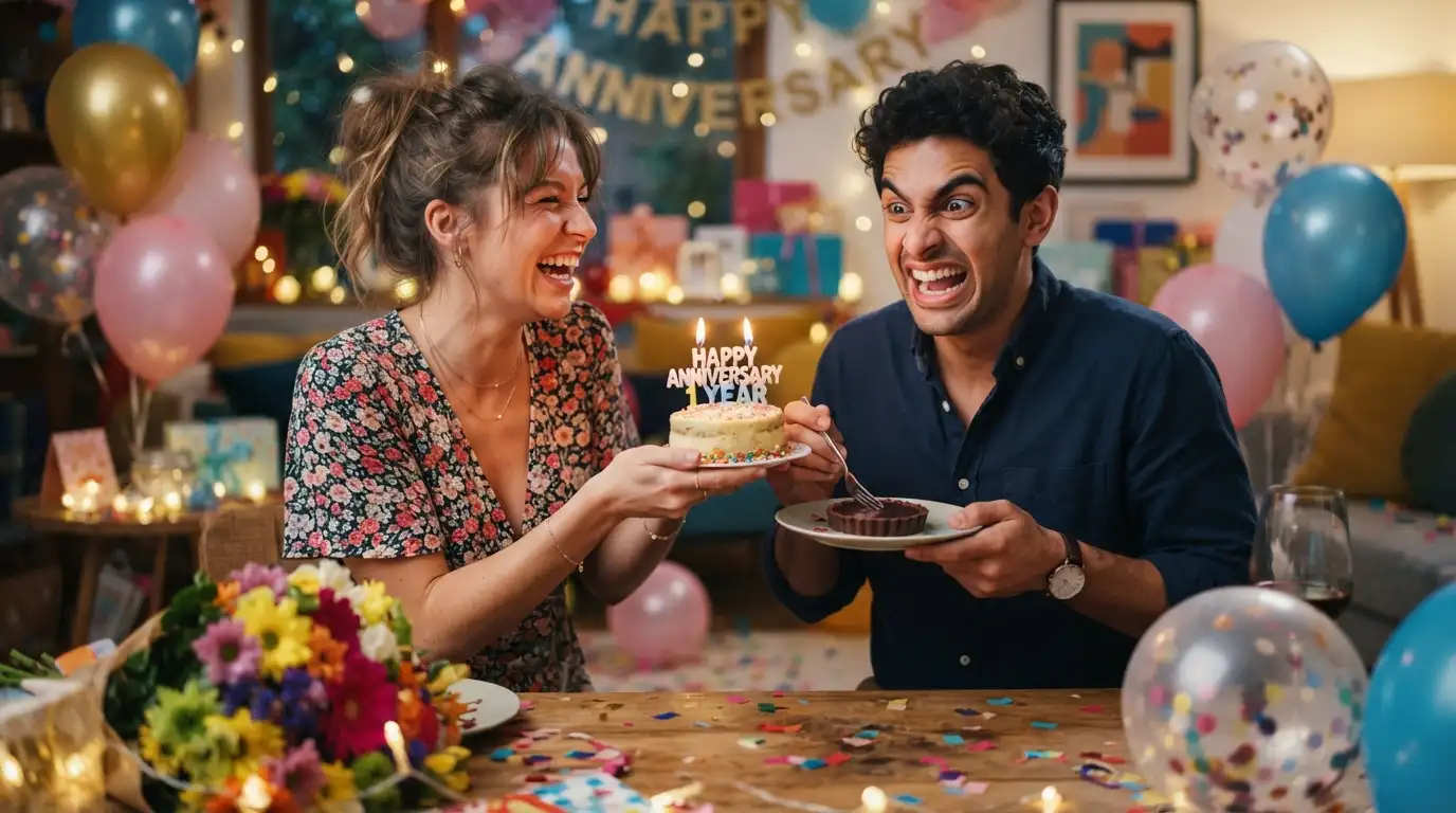 Funny Anniversary Wishes for Boyfriend