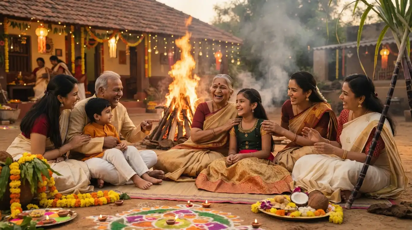 Heartfelt Hppy Bhogi Wishes