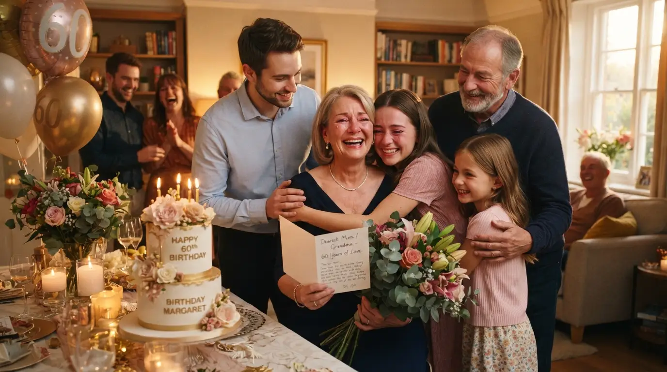 Thank You Messages for a 60th Birthday