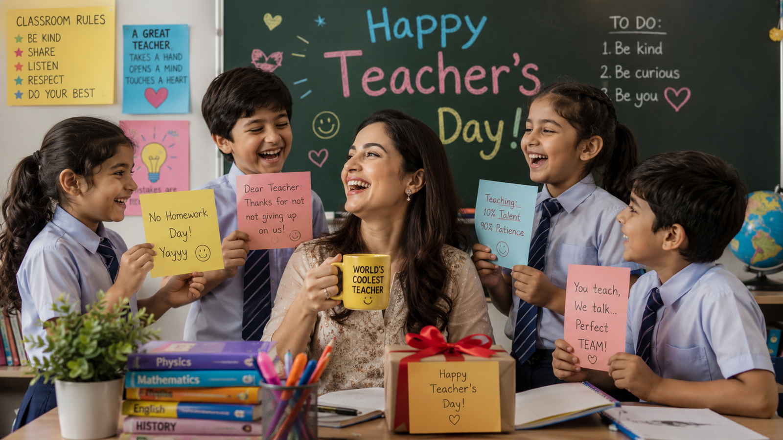 Funny Teacher Day Wishes