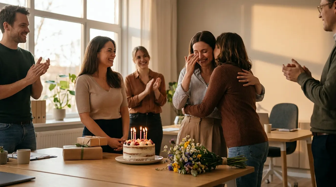 Emotional Birthday Wishes to Coworker