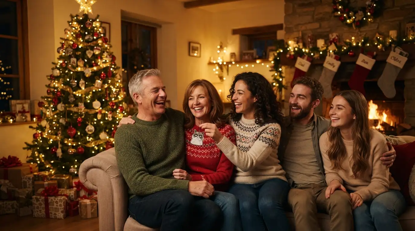 Funny Christmas Wishes for Parents and Loved Ones