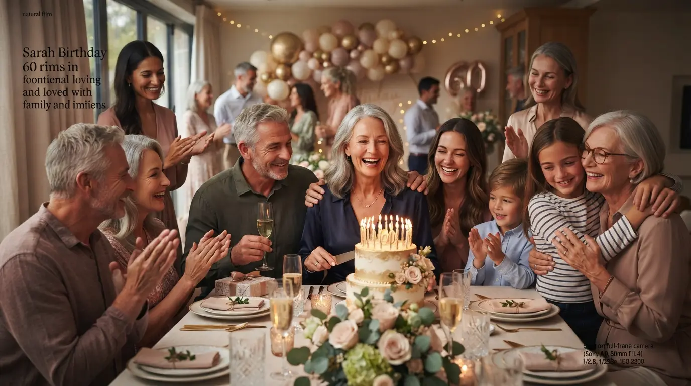 Heartfelt 60 Years Birthday Wishes