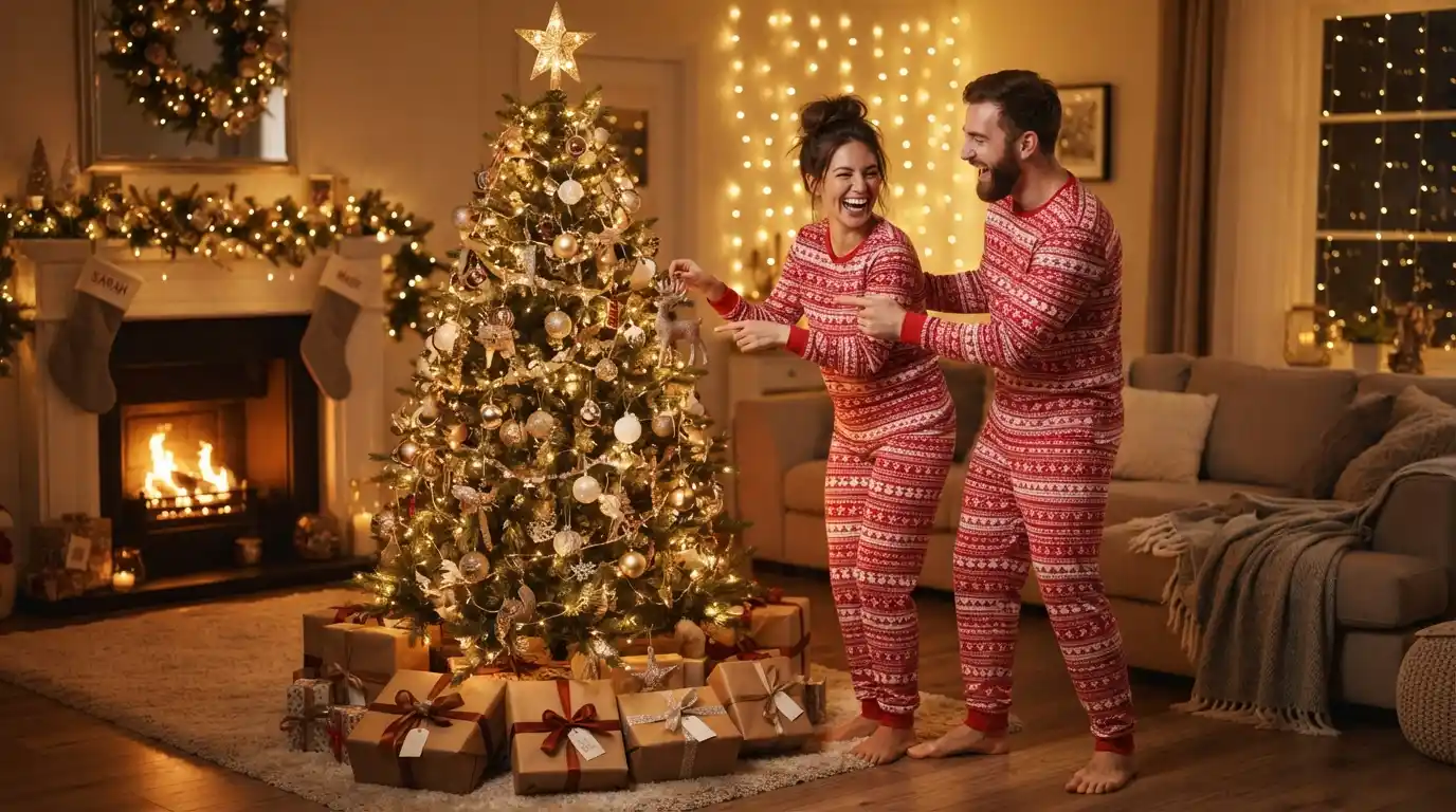 Merry Christmas Funny Wishes for Couples