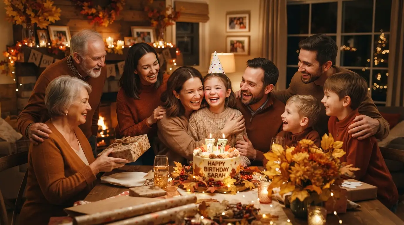 November Birthday Wishes for Family