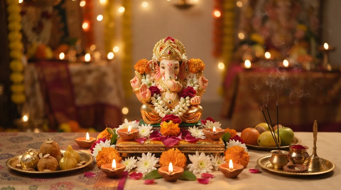 Short & Sweet Vinayaka Chavithi Wishes
