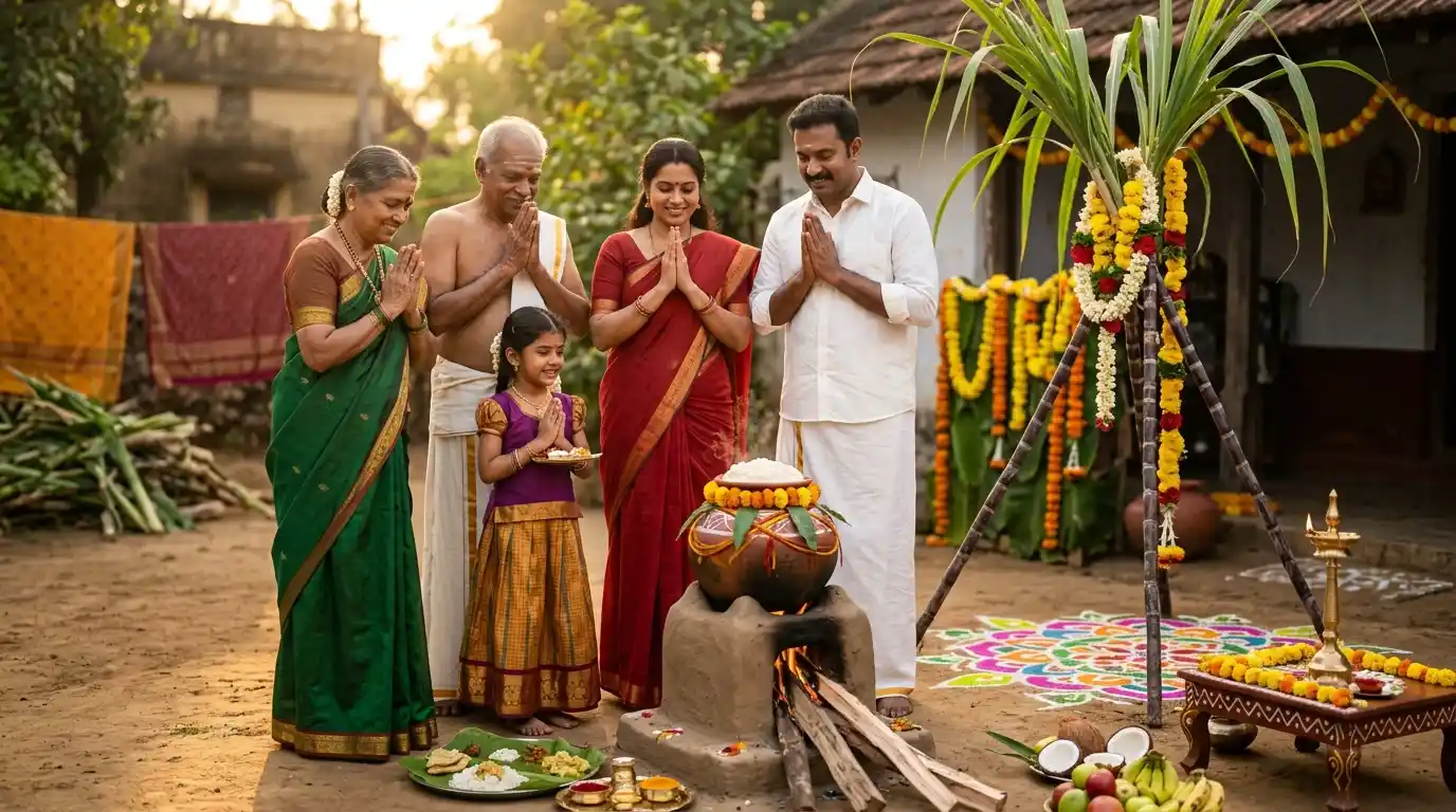 Thank You & Gratitude Pongal Messages
