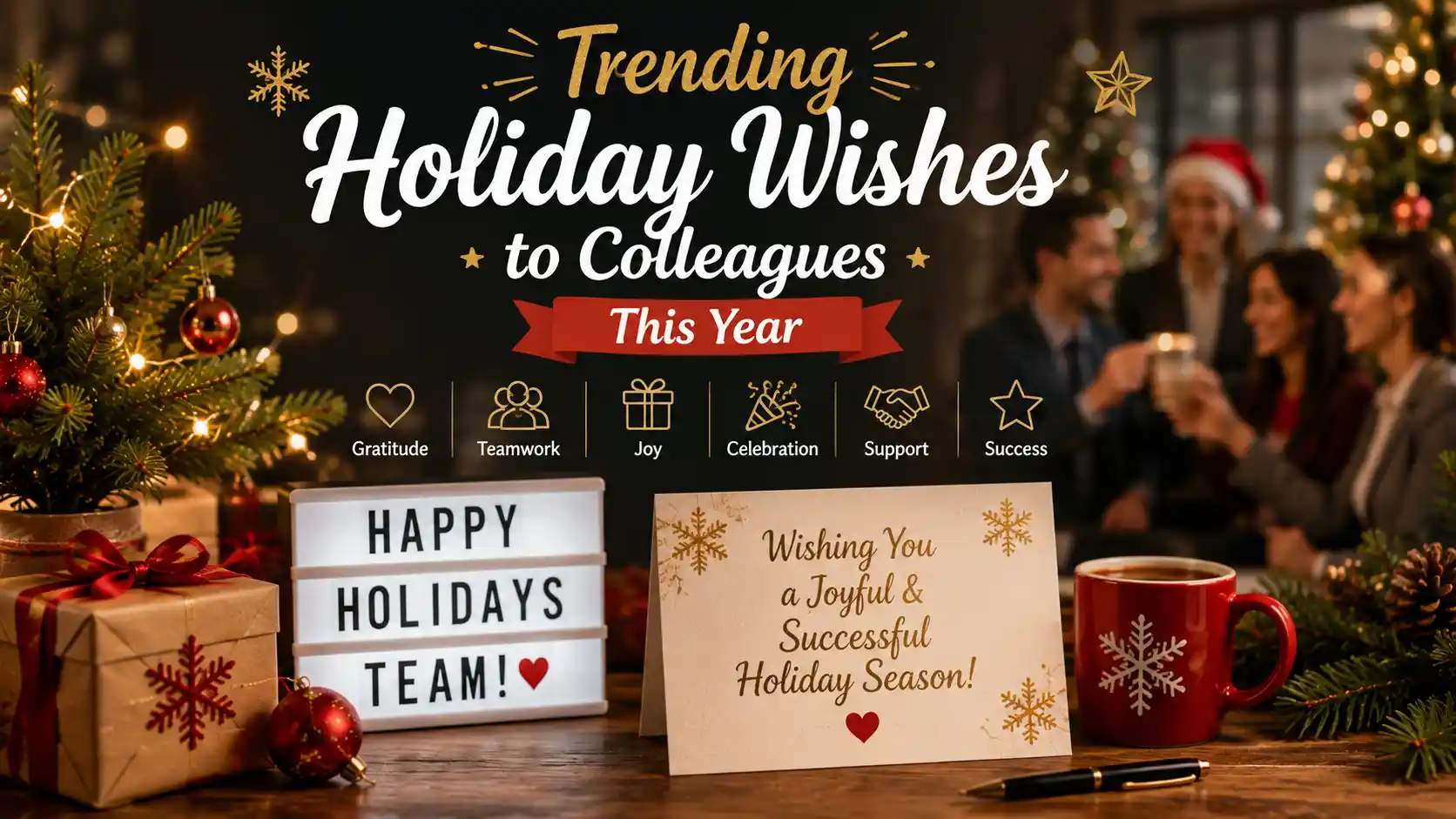  Trending Holiday Wishes to Colleagues This Year