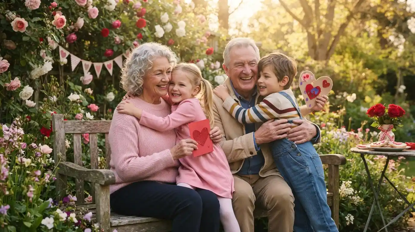 Valentine Wishes for Children and Grandchildren