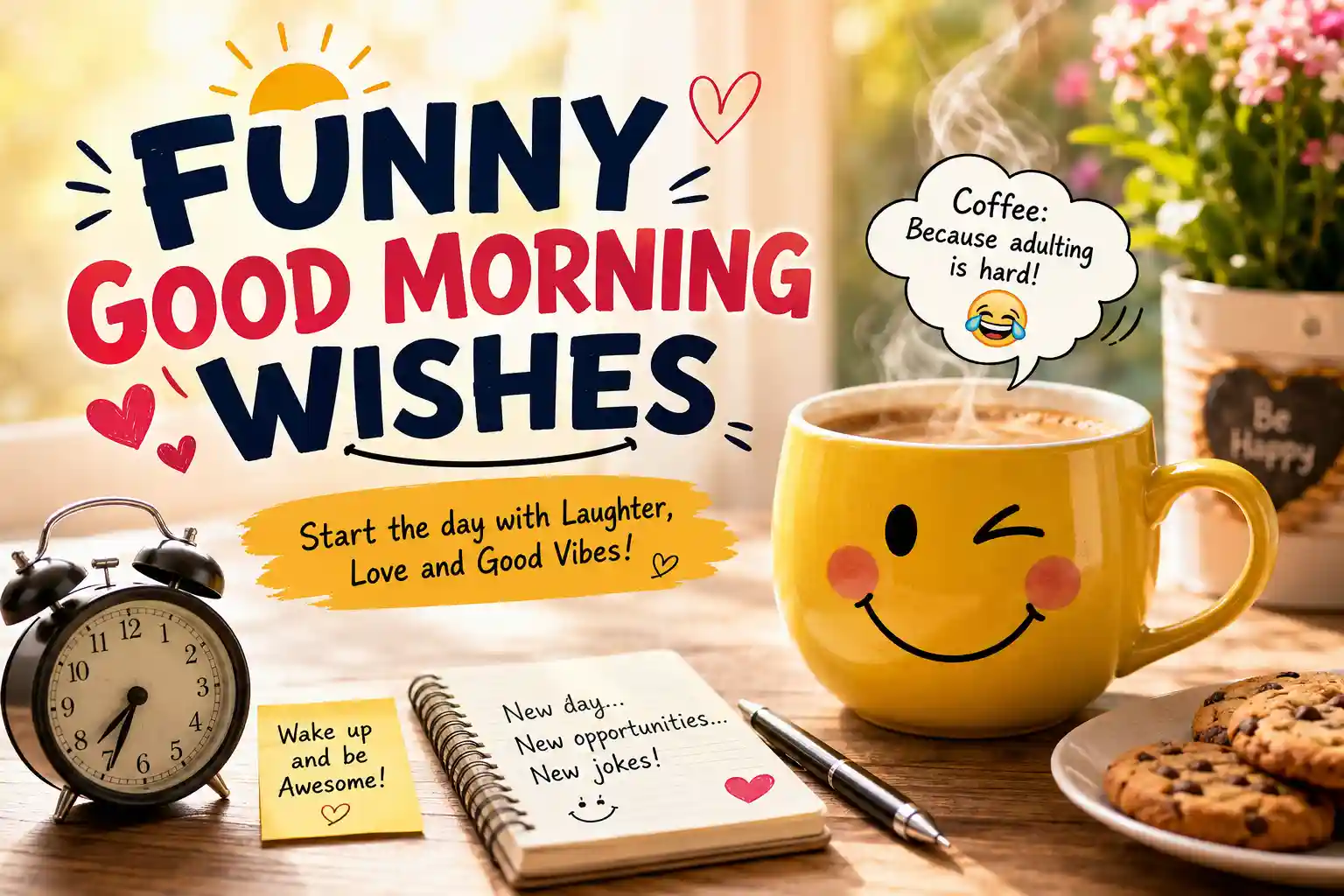 Funny Good Morning Wishes