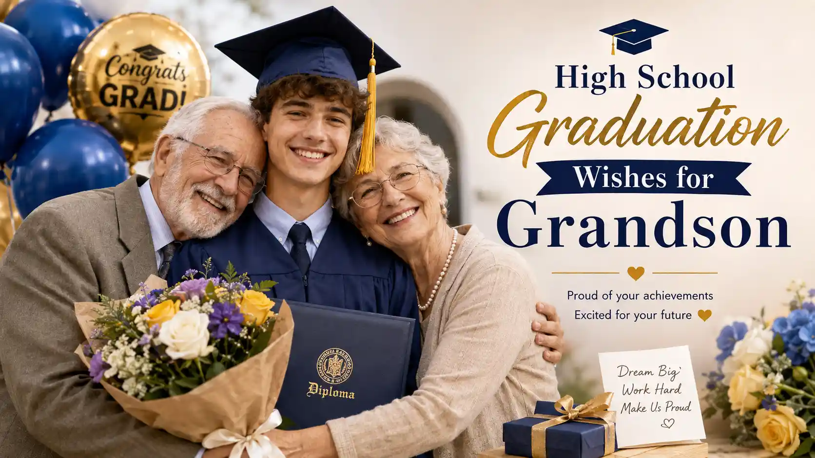 Graduation Wishes for Grandson