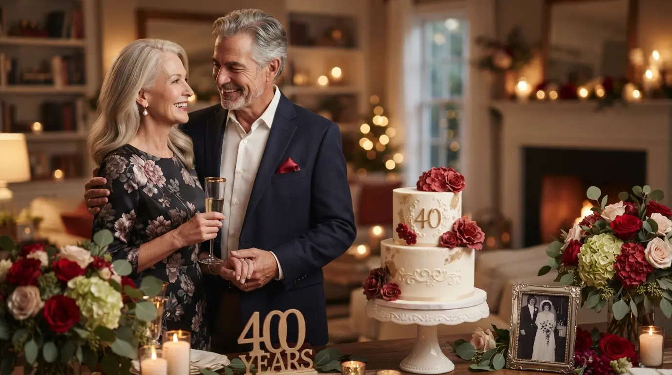 40th Anniversary Wishes