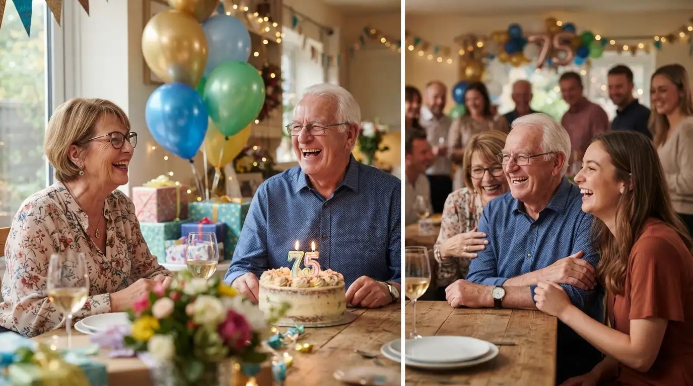Funny 75th Birthday Wishes