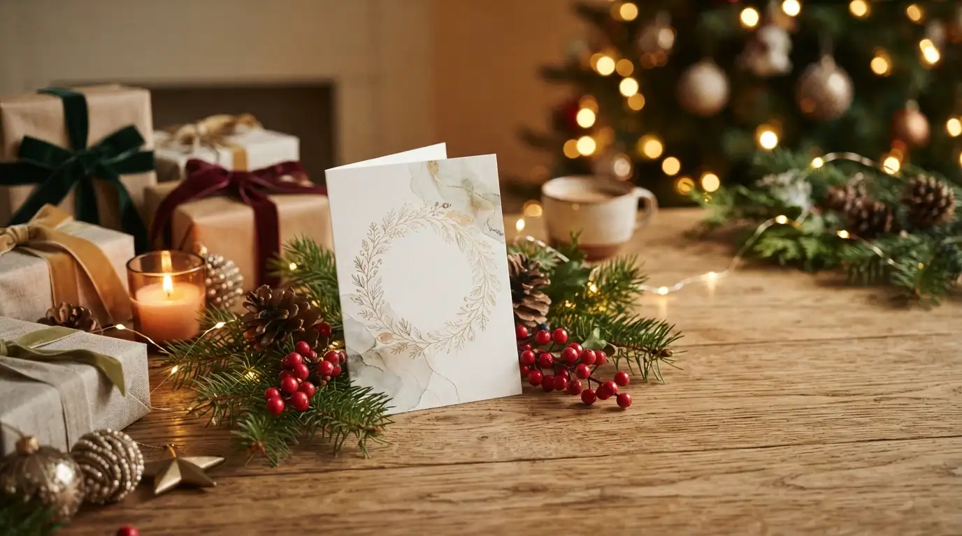 holiday card wishes