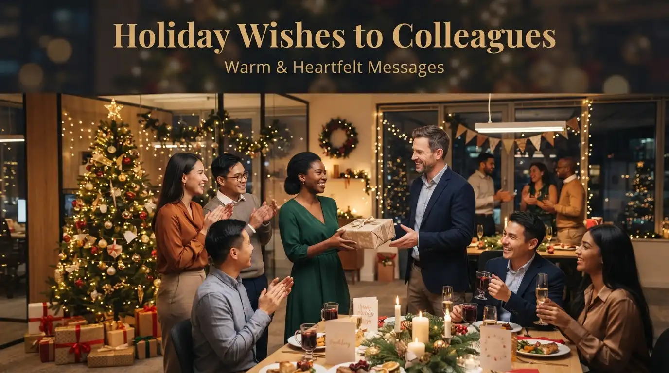 Holiday Wishes to Colleagues