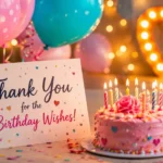 Special Thank You for Birthday Wishes GIF