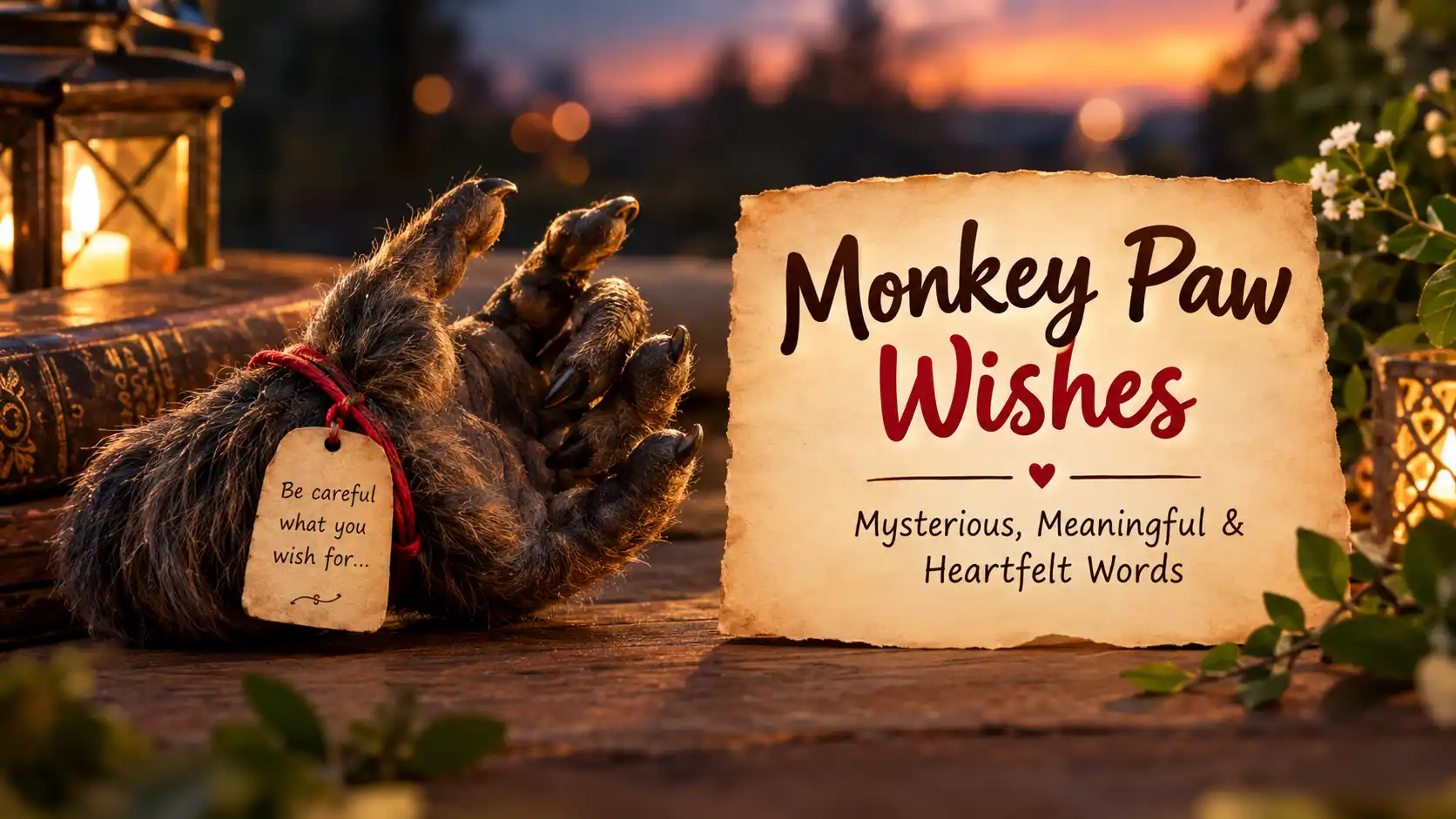 Monkey Paw Wishes